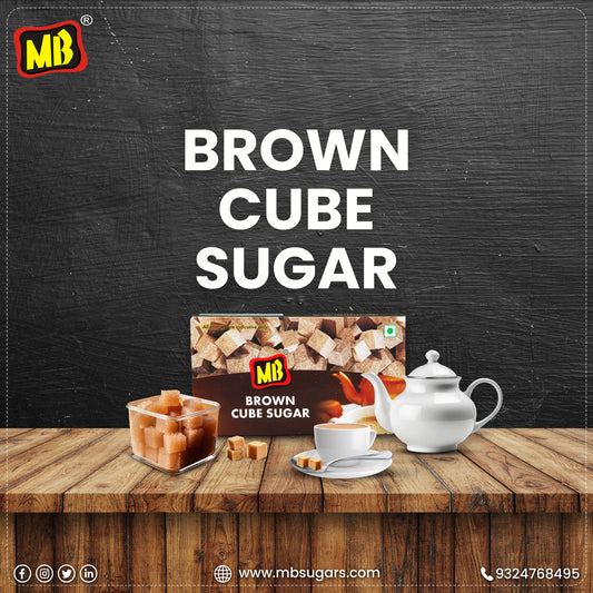 BROWN CUBE SUGAR